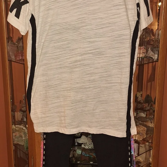 Womens Victorias Secret Mermaid Bling TEE & Leggings Set Sz M/L - Picture 6 of 16